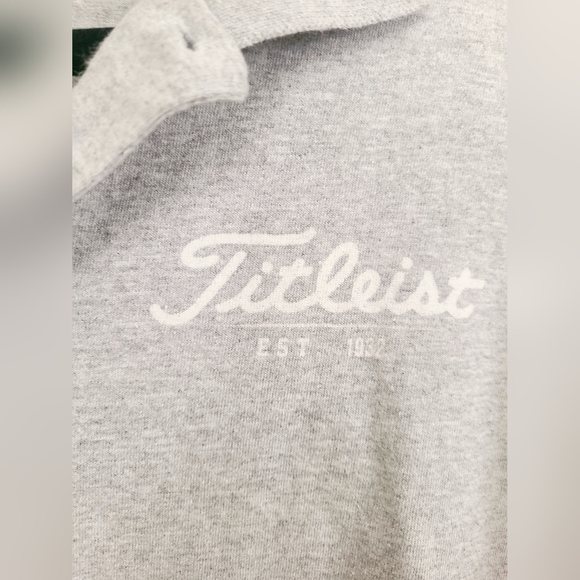 Men's Gray Polo Shirt Titleist Hugo Boss Logo Gildan Size XL - Picture 8 of 9